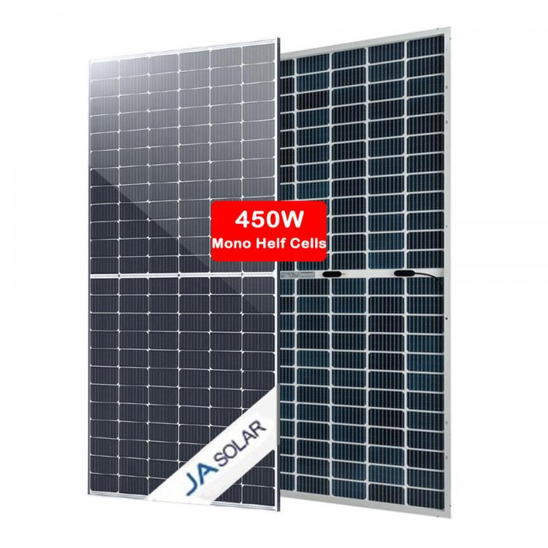 Paneles solares JA 440W 450W 460W Doble vidrio PERC Mono Paneles fotovoltaicos
