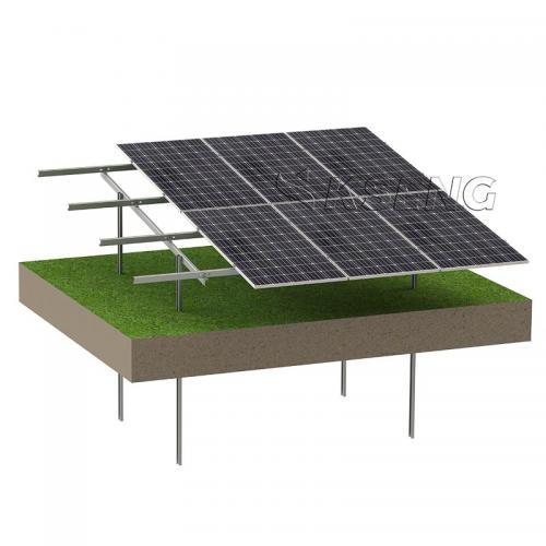 Carbon steel solar ground mounting brackets