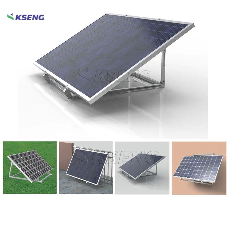 Easy Solar Kit Soporte de montaje en pared de panel solar de ángulo ajustable universal
