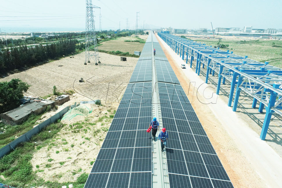 Kseng nueva energía elegida para plantas solares distribuidas de 10,27 MW en China
